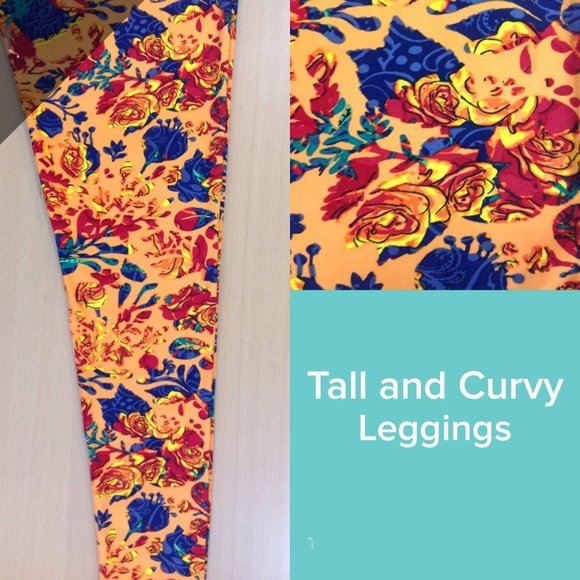 Fall Halloween Thanksgiving Leggings LuLaroe Tall & Curvy TC Sizes 10-20 NEW - Picture 1 of 1
